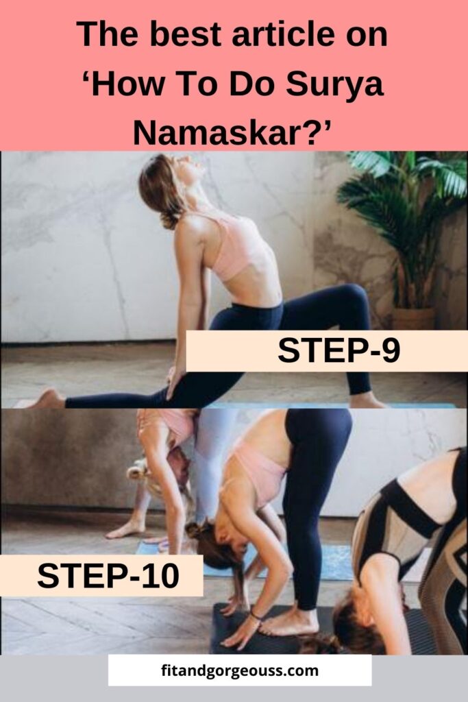 step 9&10-How To Do Surya Namaskar?