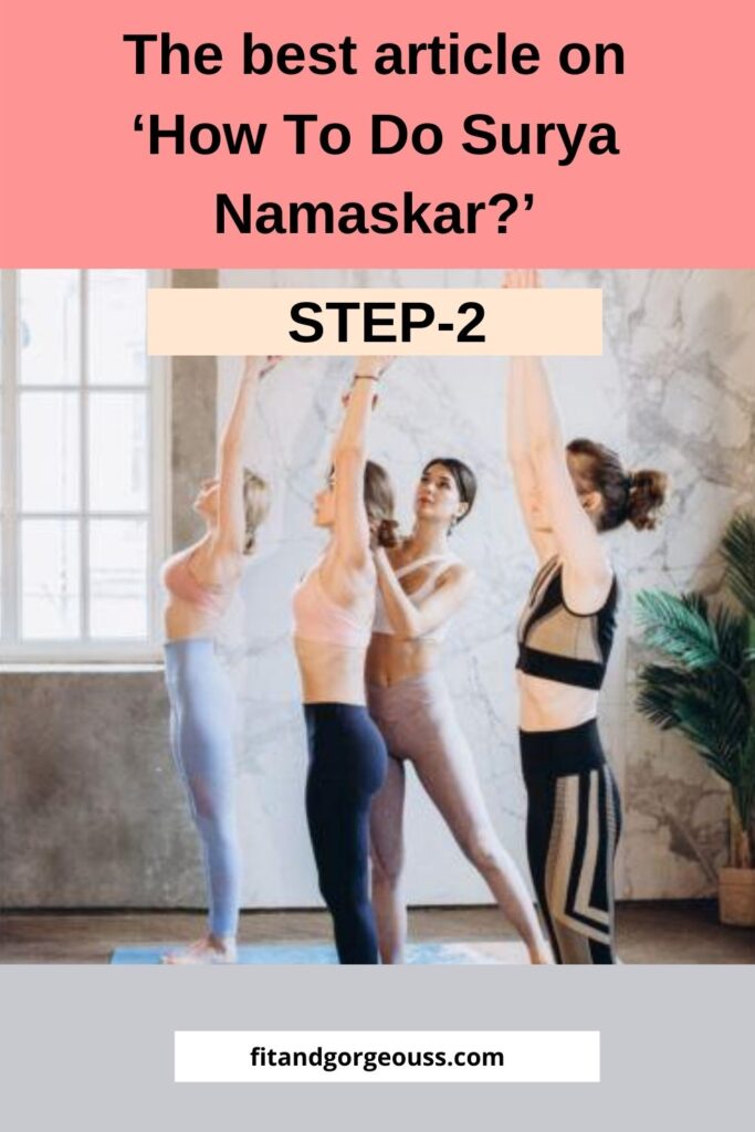 step 2-How To Do Surya Namaskar?