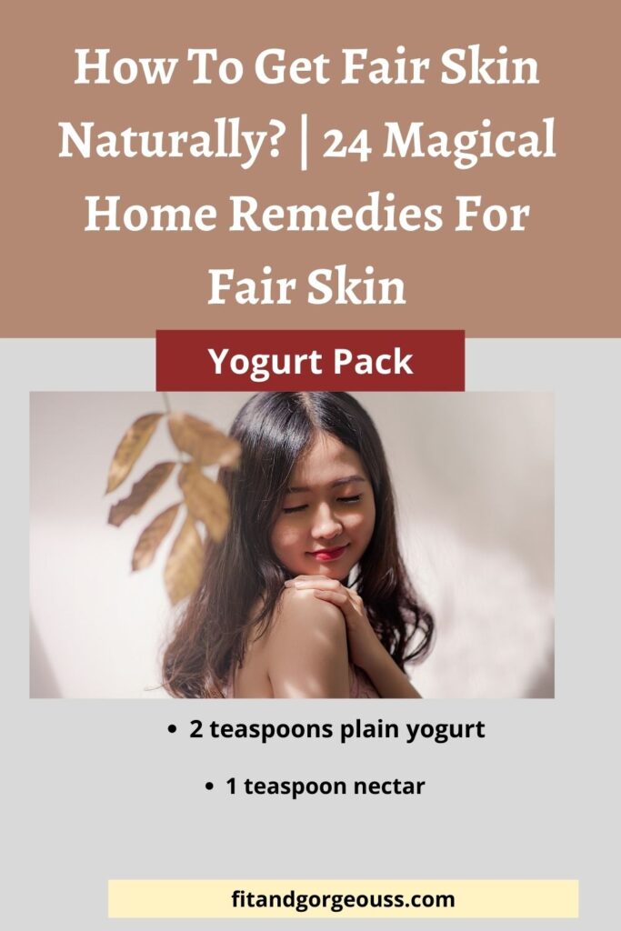 How To Get Fair Skin Naturally?