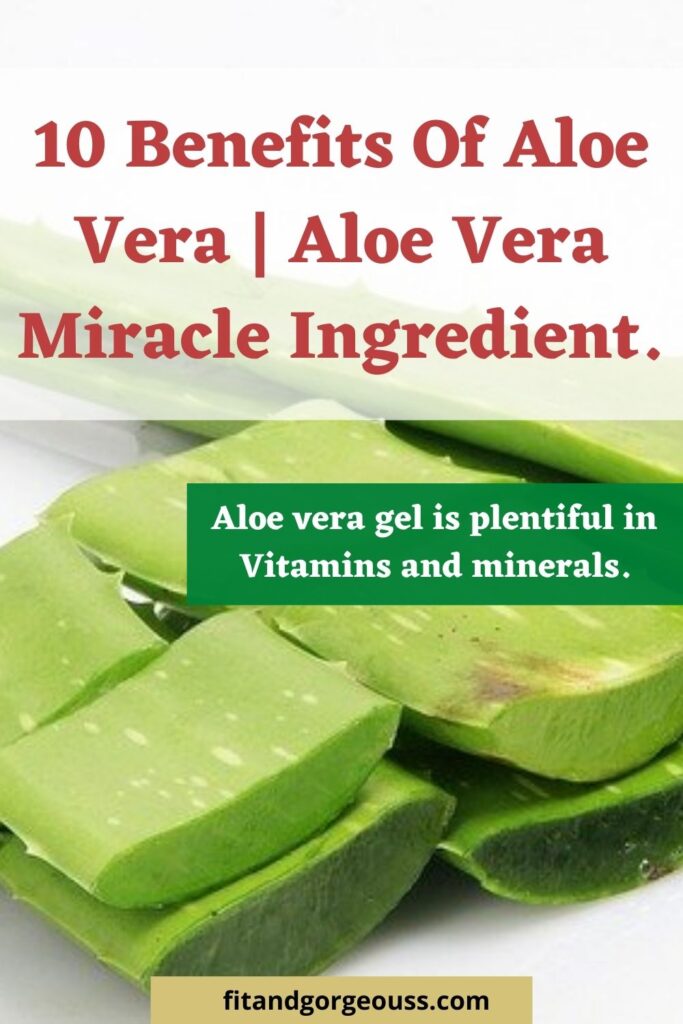 10 Benefits Of Aloe Vera | Aloe Vera Miracle Ingredient.