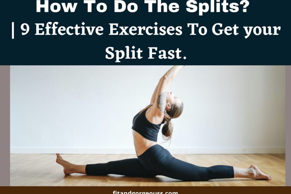 how to do the splits