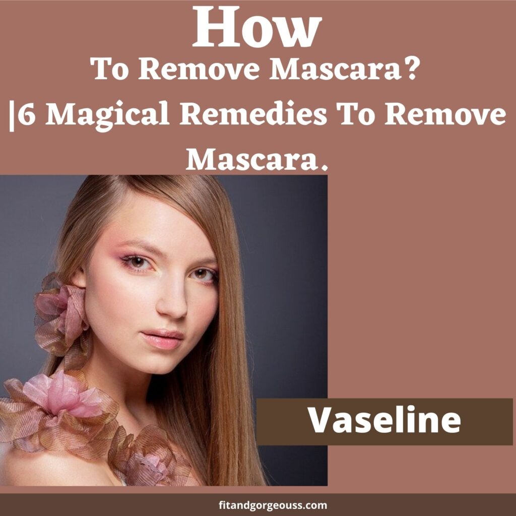 how to remove mascara